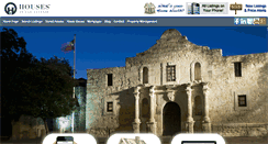 Desktop Screenshot of housesinsanantonio.com